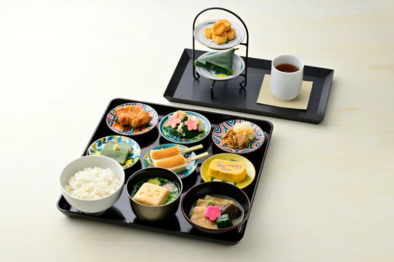 ▲「加賀麩とりどり膳」