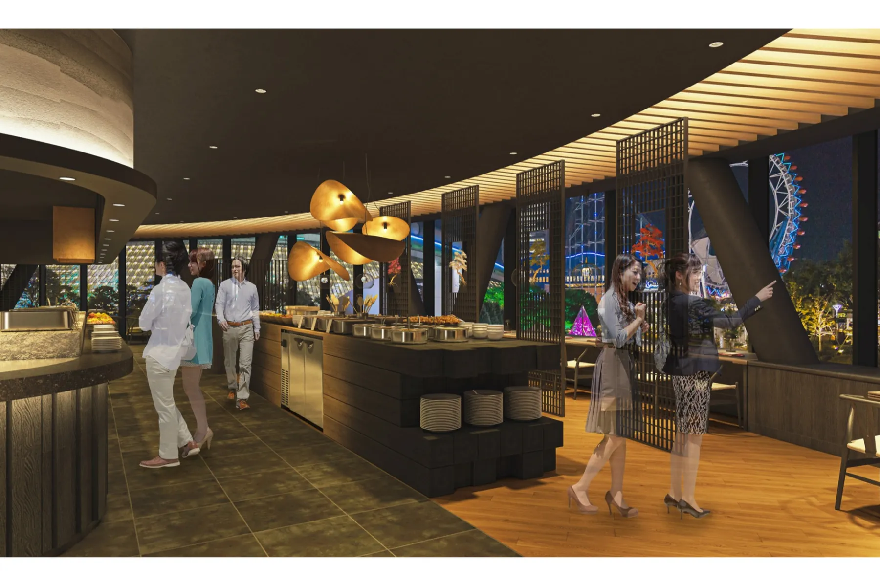 海鮮バイキング いろは 東京ドームシティ ミーツポート店_6