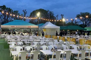 森のビアガーデン